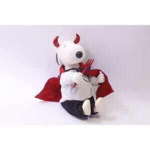 Peanuts, Snoopy, Halloween Devil, Gemmy, Animated Doll, Decor, ~ 251013-WH 1375